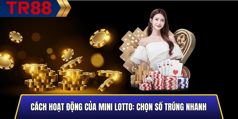 Mini Lotto TR88: Chọn Số Trúng Nhanh Tăng Cơ Hội Thắng 3 Minh họa quy trình hoạt động và quay số của Mini Lotto