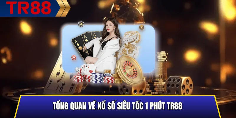 Hình minh họa tổng quan cách chơi Xổ Số Siêu Tốc 1 Phút TR88