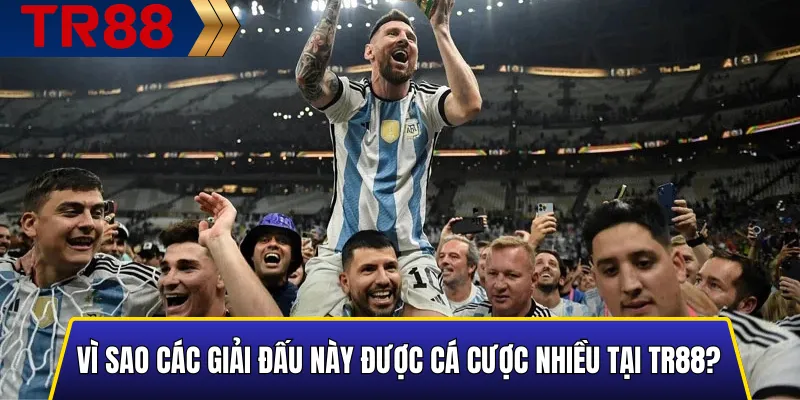 Top Giải Đấu Bóng Đá Được Cá Cược Nhiều Nhất Tại TR88 Uy Tín 4 Lý do các giải đấu lớn được cược nhiều tại TR88